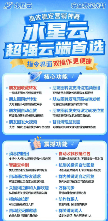 水星云 云端营销神器完整产品介绍