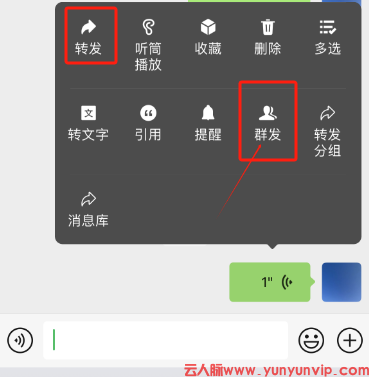 苹果11微信语音怎么转发给别人